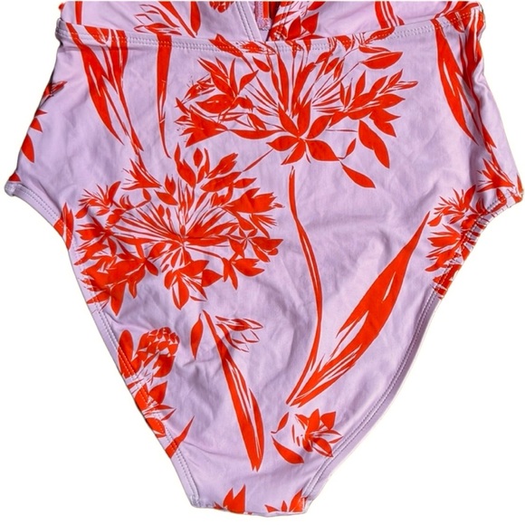 BCBG MaxAzria Camilla Plunging Neck One Piece - Picture 12 of 16